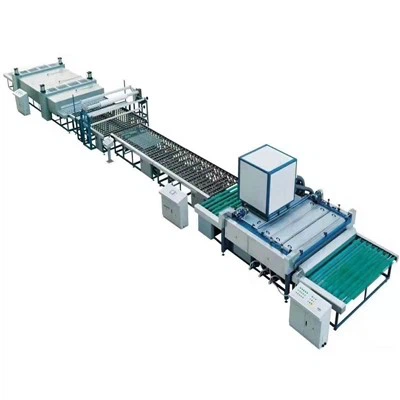 Automatisk produktionslinje för laminerat glas