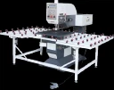 Automatisk horisontell 2-huvuden borrmaskin