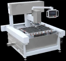 Halvautomatisk glasborrmaskin